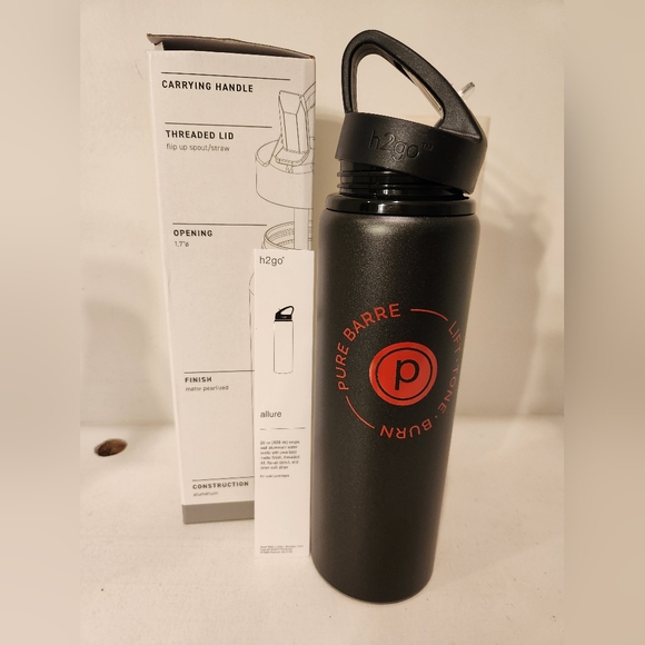 h2go/ Pure Barre Allure water bottle - Picture 6 of 6